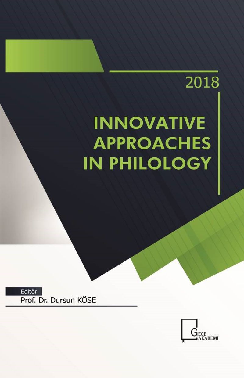 Innovative Approaches in Philology kitap kapağı