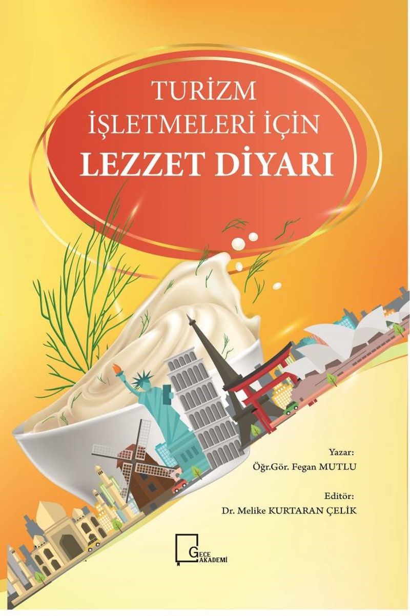 Turizm İşletmeleri İçin Lezzet Diyarı kitap kapağı