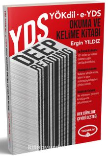 YDS Yökdil E-YDS Deep Reading Okuma ve Kelime Kitabı kitap kapağı
