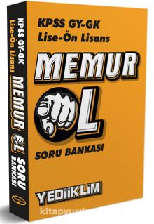KPSS GY-GK Lise-Ön Lisans Memur Ol Soru Bankası kitap kapağı