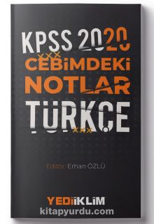 2020 KPSS Cebimdeki Notlar Türkçe kitap kapağı