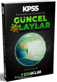 KPSS 2020 Dünyada ve Türkiye de Güncel Olaylar kitap kapağı
