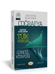 KPSS Genel Kültür Coğrafya 2020'de Açıklanan Tüik Verileri Güncel Kitapçığı kitap kapağı