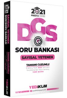 2021 Prestij Serisi DGS Sayısal Yetenek Soru Bankası kitap kapağı