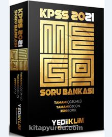 2021 Kpss Genel Yetenek Genel Kültür Mega Tamamı Çözümlü Soru Bankası kitap kapağı