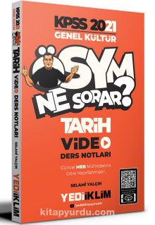 2021 KPSS Genel Kültür Ösym Ne Sorar Tarih Video Ders Notları kitap kapağı