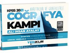 2021 KPSS Haritalar ve Grafiklerle Coğrafya Kampı kitap kapağı