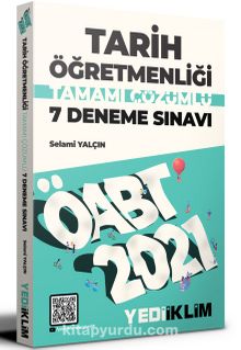 2021 ÖABT Tarih Öğretmenliği Tamamı Çözümlü 7 Deneme Sınavı kitap kapağı