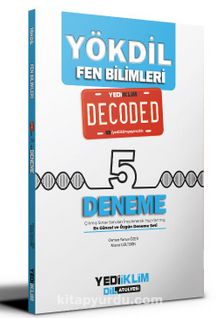 YÖKDİL Fen Bilimleri Decoded 5 Deneme kitap kapağı