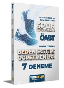 2021 ÖABT Spor Kütüphanesi Beden Eğitim Öğretmenliği Tamamı Çözümlü 7 Deneme kitap kapağı