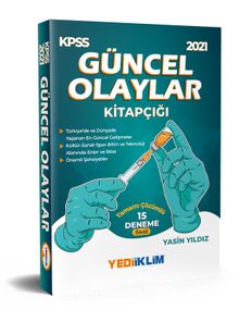 2021 KPSS Genel Kültür ve Güncel Olaylar Kitapçığı(15 Deneme İlaveli) kitap kapağı