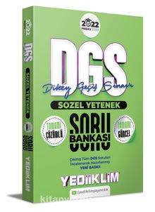 2022 Prestij Serisi DGS Sözel Yetenek Tamamı Çözümlü Soru Bankası kitap kapağı