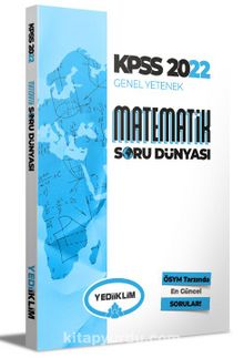 2022 KPSS Genel Yetenek Matematik Soru Dünyası kitap kapağı