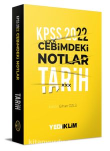 2022 KPSS Cebimdeki Notlar Tarih Kitapçığı kitap kapağı