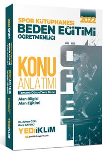 2022 ÖABT Beden Eğitimi Öğretmenliği Spor Kütüphanesi Konu Anlatımı kitap kapağı