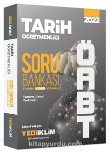2022 ÖABT Tarih Öğretmenliği Tamamı Video Çözümlü Soru Bankası kitap kapağı