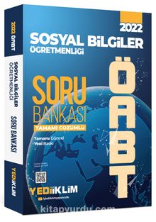 2022 ÖABT Sosyal Bilgiler Öğretmenliği Tamamı Çözümlü Soru Bankası kitap kapağı
