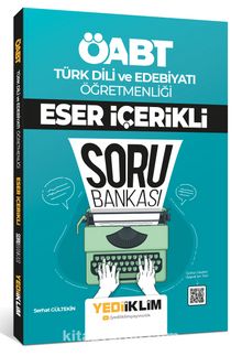 ÖABT Türk Dili ve Edebiyatı Öğretmenliği Eser İçerikli Soru Bankası kitap kapağı