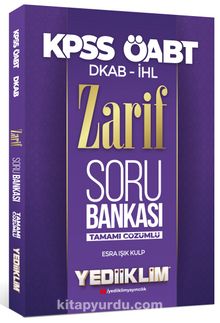 2022 ÖABT DKAP İHL Zarif Tamamı Çözümlü Soru Bankası kitap kapağı