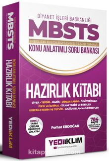 Diyanet İşleri Başkanlığı Mesleki Bilgiler Seviye Tespit Sınavı MBSTS Konu Anlatımlı Soru Bankası Hazırlık Kitabı kitap kapağı