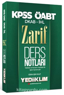 2022 ÖABT DKAP İHL Zarif Ders Notları kitap kapağı