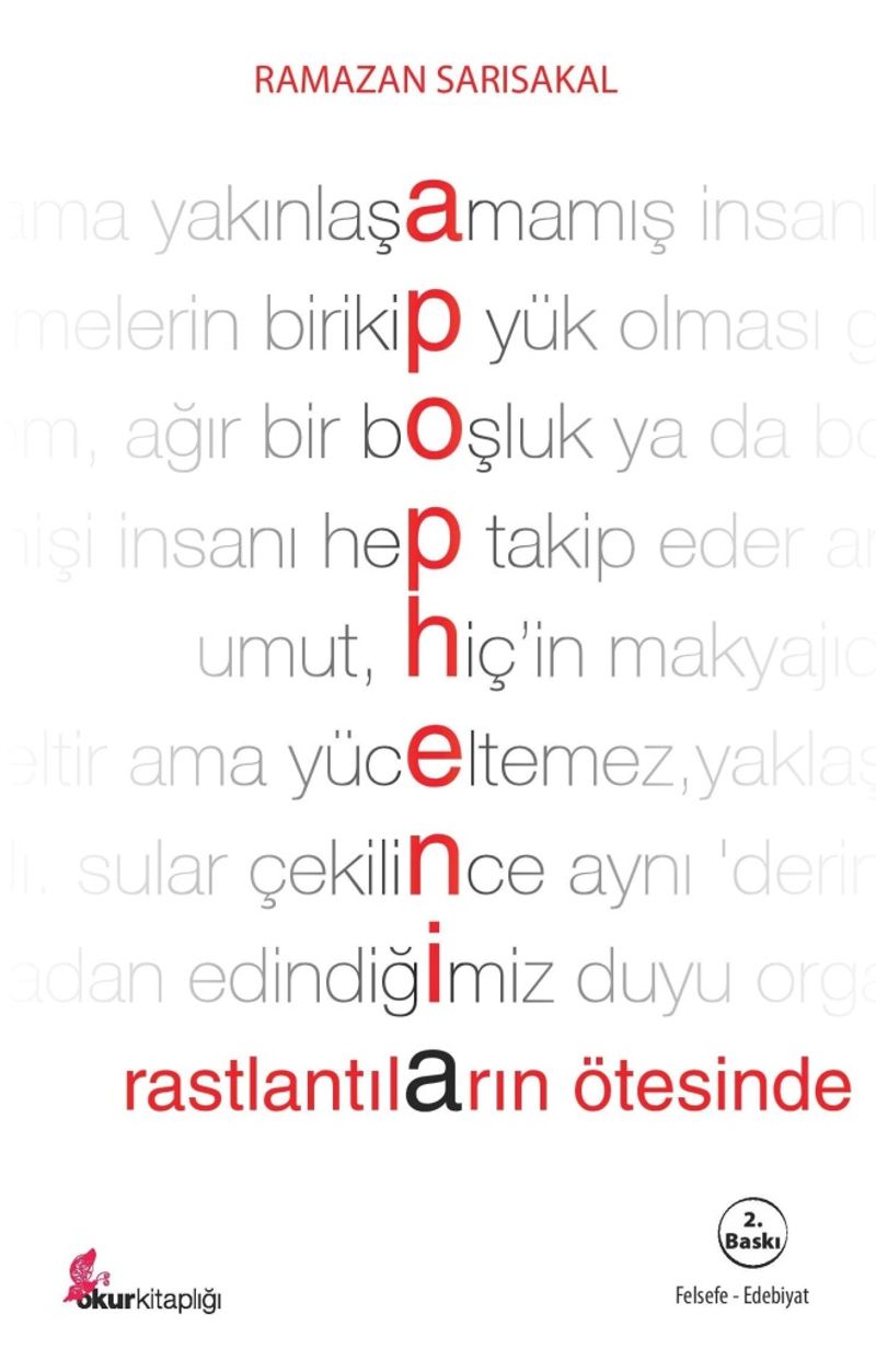 Apophenia Rastlantıların Ötesinde kitap kapağı