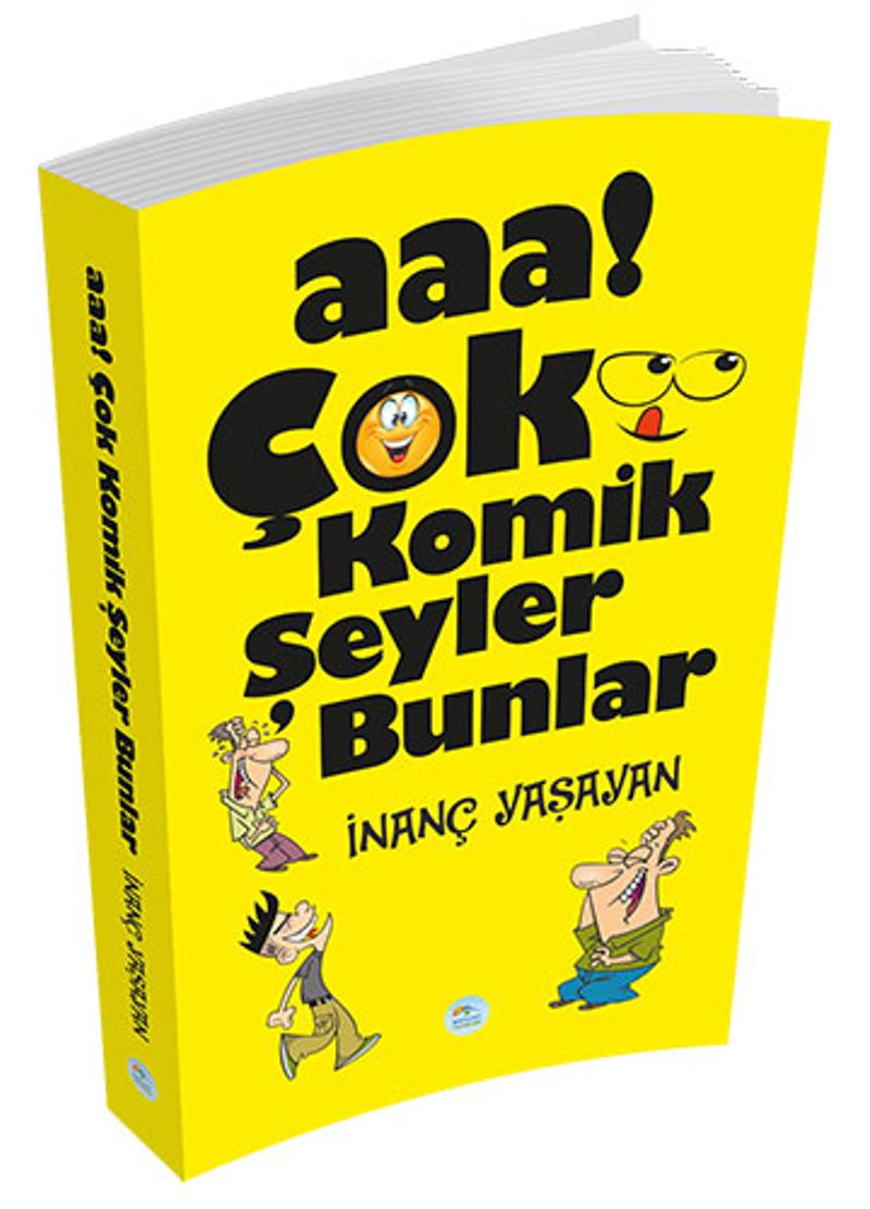 Aaa! Çok Komik Şeyler Bunlar kitap kapağı