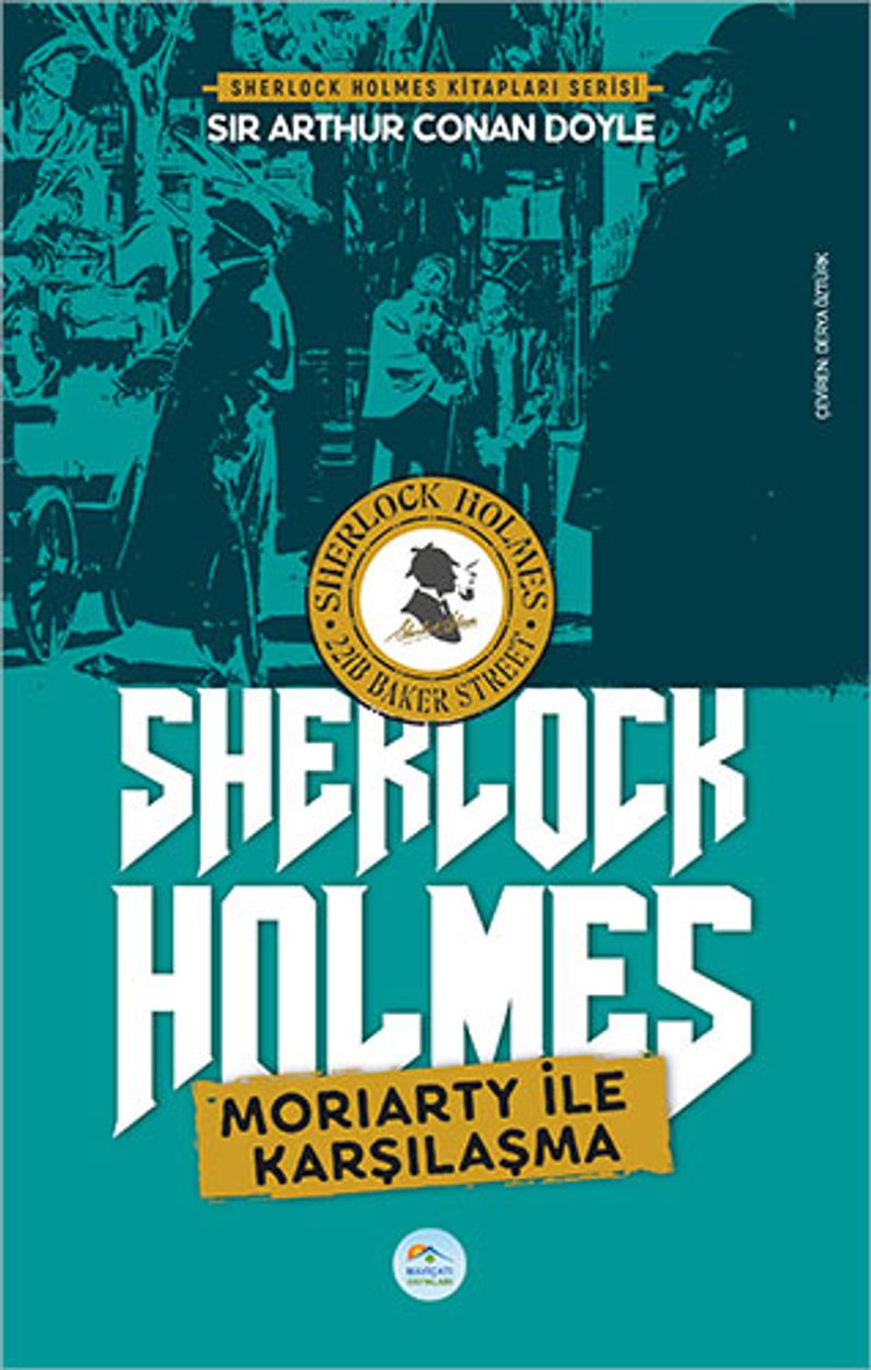 Moriarty ile Karşılaşma / Sherlock Holmes kitap kapağı