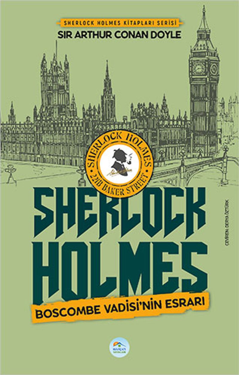 Boscombe Vadisinin Esrarı / Sherlock Holmes kitap kapağı