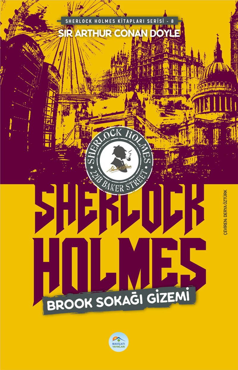 Brook Sokağı Gizemi / Sherlock Holmes kitap kapağı