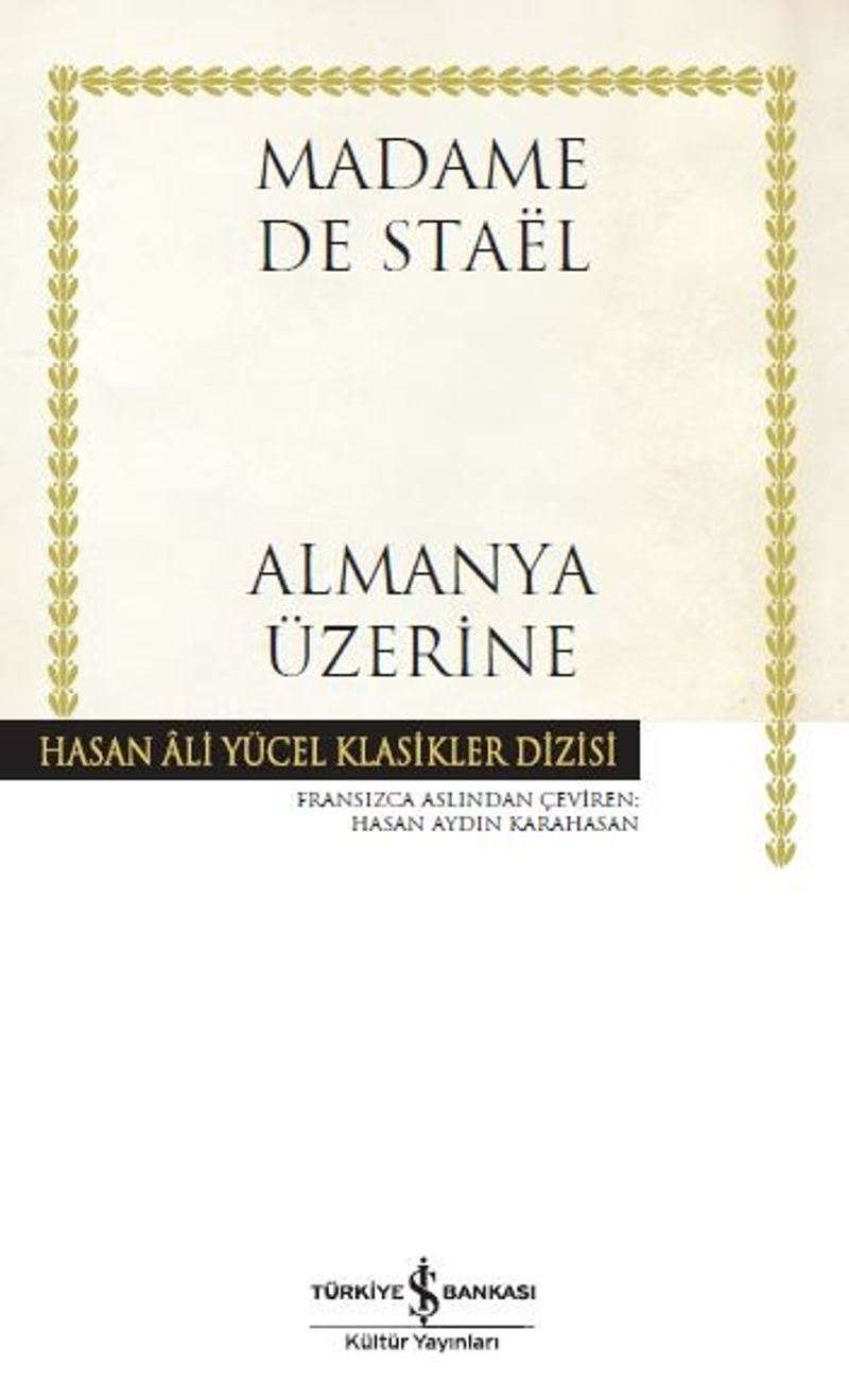 Almanya Üzerine (Ciltli) kitap kapağı