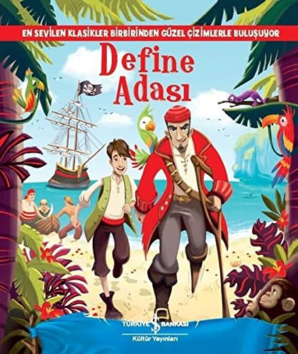 Define Adası (Resimli Klasikler) kitap kapağı