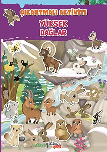 Yüksek Dağlar / Çıkartmalı Aktivite kitap kapağı