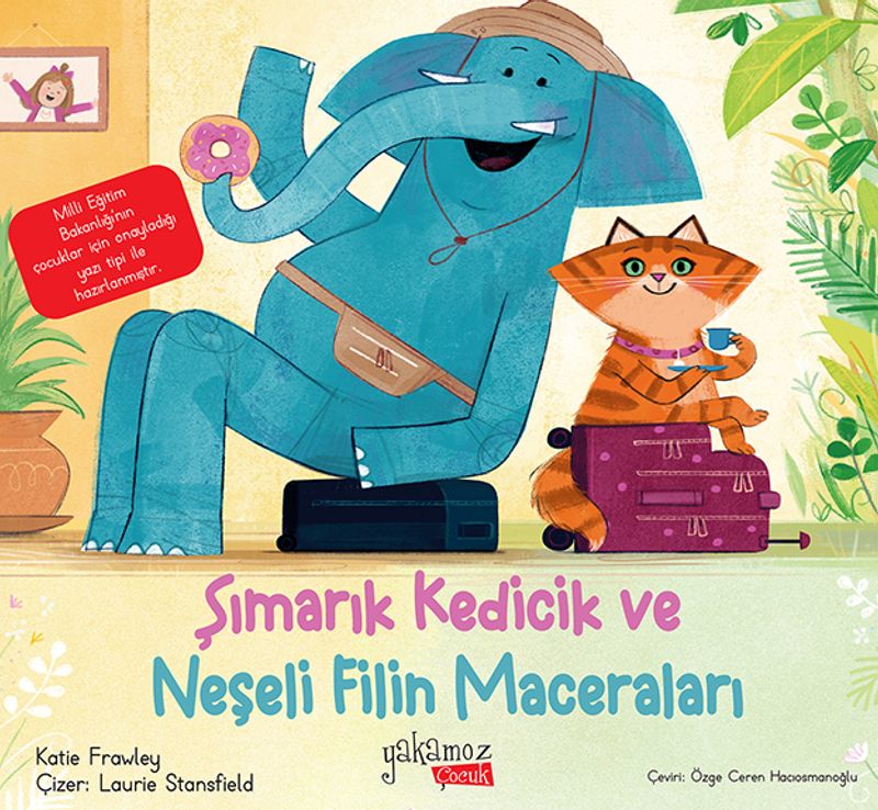 Şımarık Kedicik ve Neşeli Filin Maceraları kitap kapağı