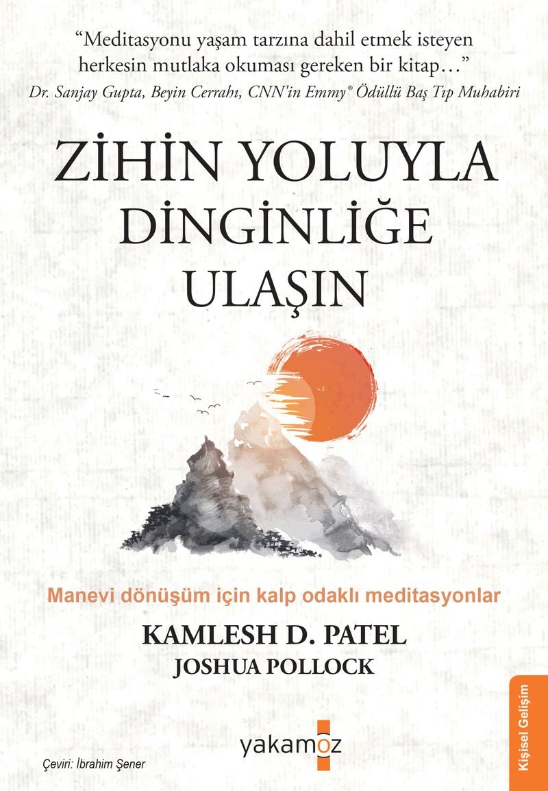Zihin Yoluyla Dinginliğe Ulaşın kitap kapağı