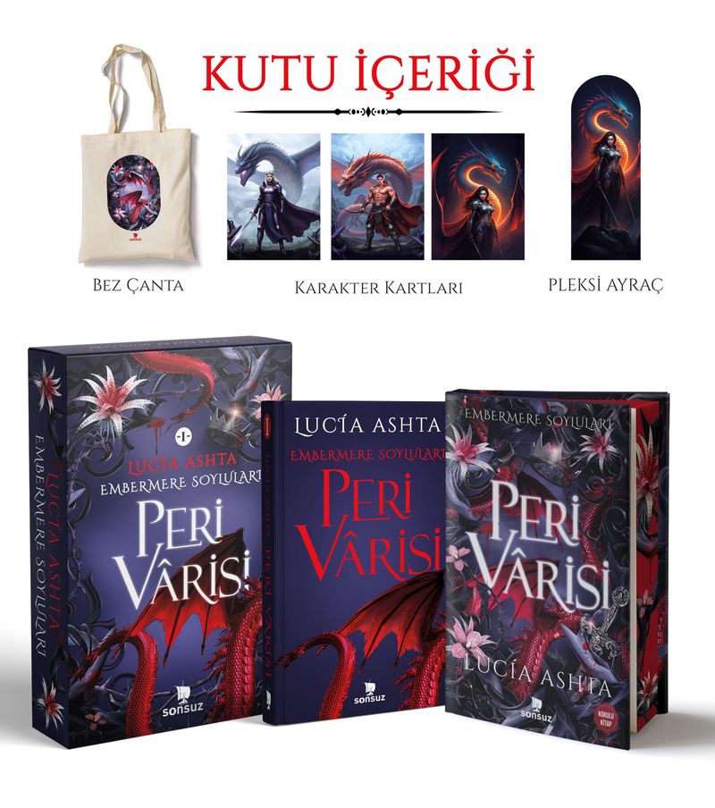 Peri Varisi (Ciltli Kutulu Set) kitap kapağı
