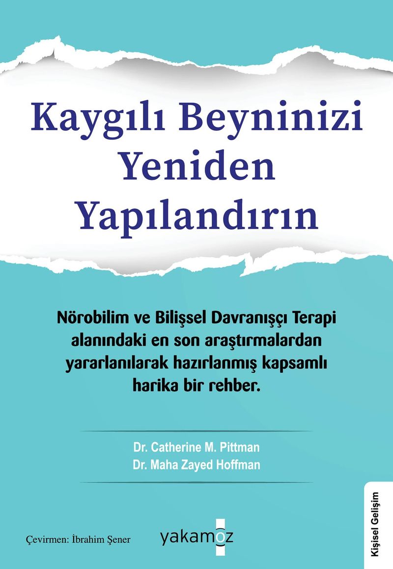 Kaygılı Beyninizi Yeniden Yapılandırın kitap kapağı