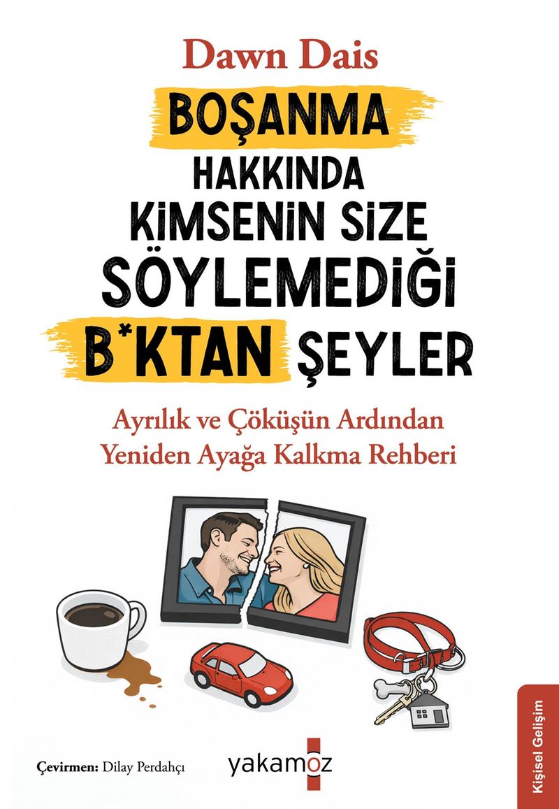Boşanma Hakkında Kimsenin Size Söylemediği B*ktan Şeyler kitap kapağı