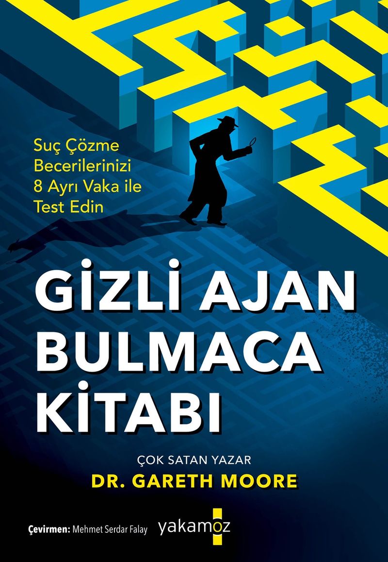 Gizli Ajan Bulmaca Kitabı kitap kapağı