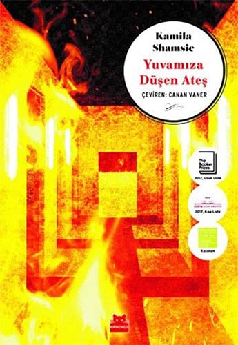 Yuvamıza Düşen Ateş kitap kapağı