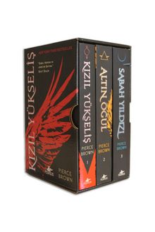Kızıl İsyan Serisi Set (Pierce Brown) (3 Kitap Karton Kapak-Kutulu) kitap kapağı