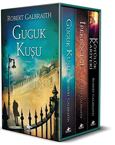 Cormoran Strike Kutulu Özel Set (3 Kitap) kitap kapağı