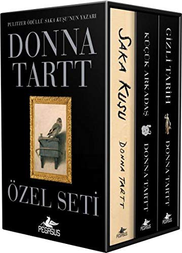 Donna Tartt Özel Seti Kutulu (3 Kitap) kitap kapağı