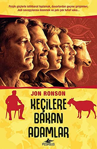 Keçilere Bakan Adamlar kitap kapağı