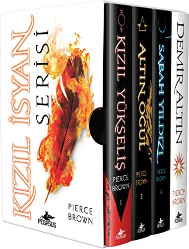Kızıl İsyan Serisi Ciltli Kutulu Özel Set (4 Kitap) kitap kapağı