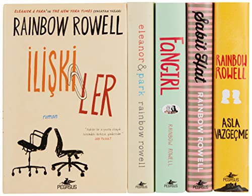 Rainbow Rowell Kitapları Seti (Ciltli Kutulu Özel Set) (5 Kitap) kitap kapağı