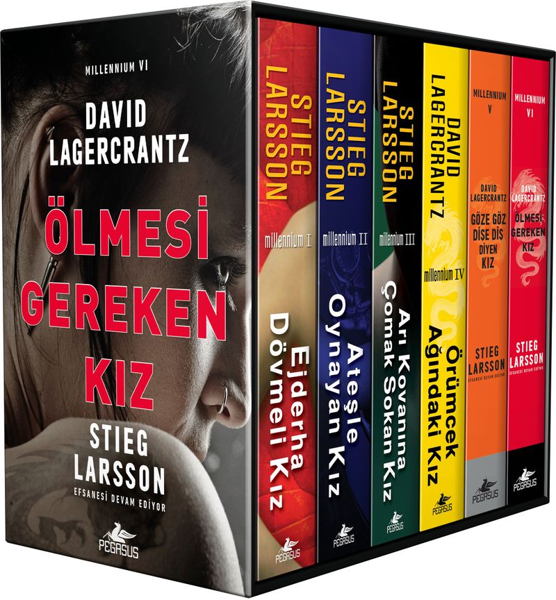 Millennium Serisi / Kutulu Özel Set (6 Kitap) kitap kapağı