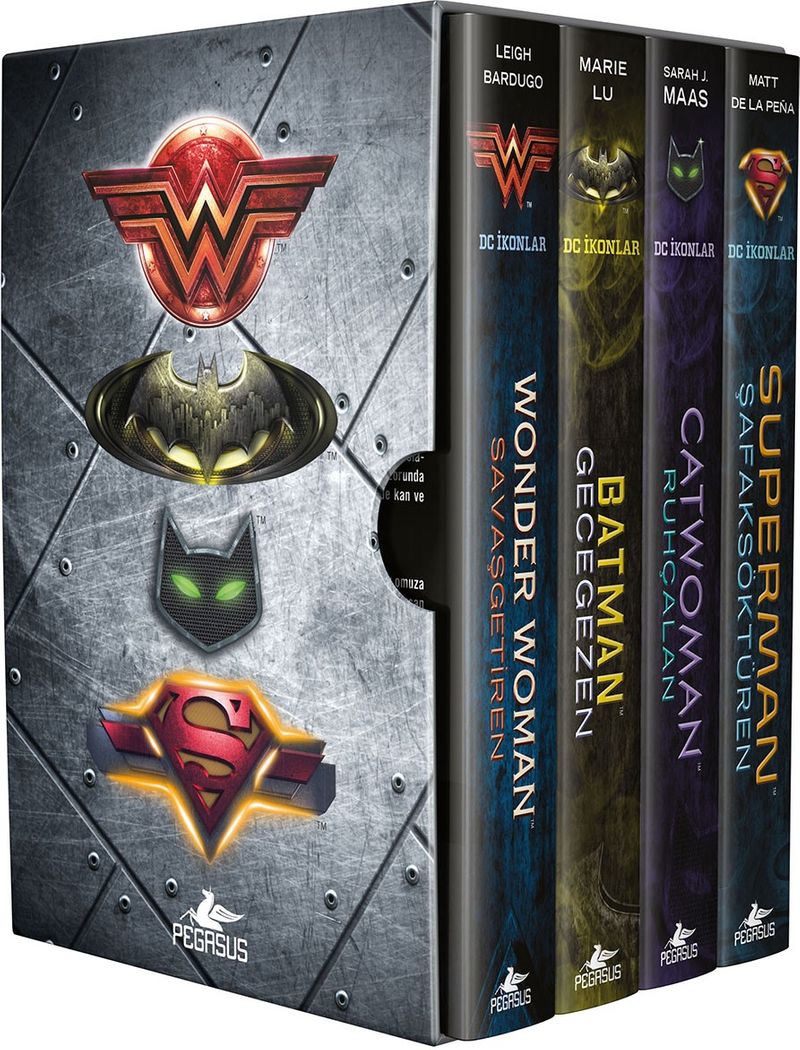 DC İkonlar Serisi Kutulu Özel Set (4 Kitap) (Ciltli ) kitap kapağı