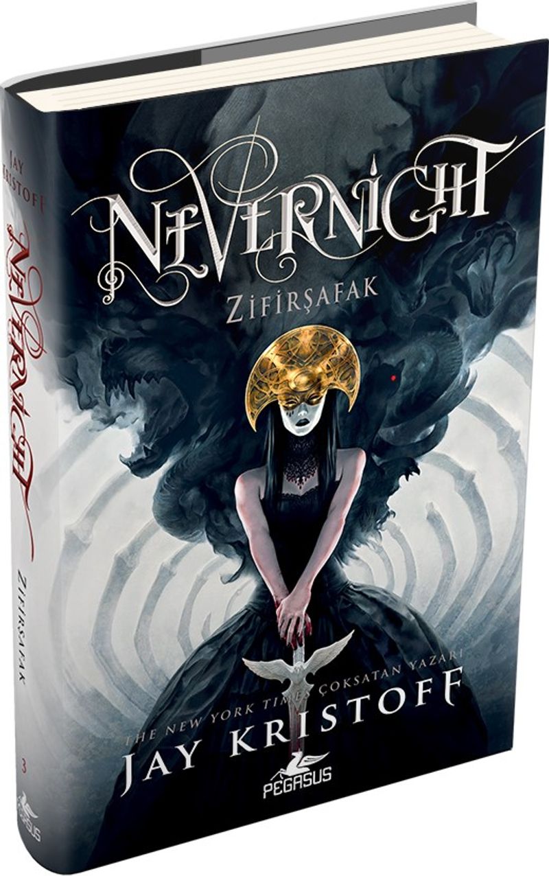 Nevernıght: Zifirşafak (Nevernıght Serisi 3) Ciltli kitap kapağı