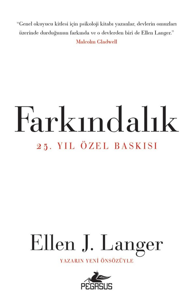 Farkındalık (25. Yıl Özel Baskısı) kitap kapağı
